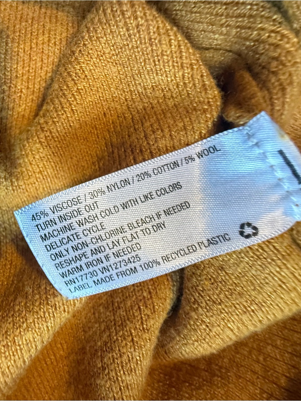 Universal Thread Mustard Drop-Shoulder Crewneck Sweater - Picture 6 of 7